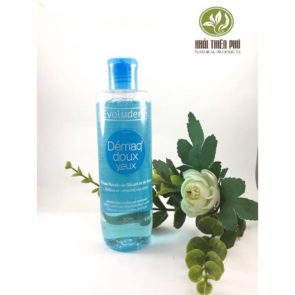 Tẩy trang evolume xanh da thường dễ chịu