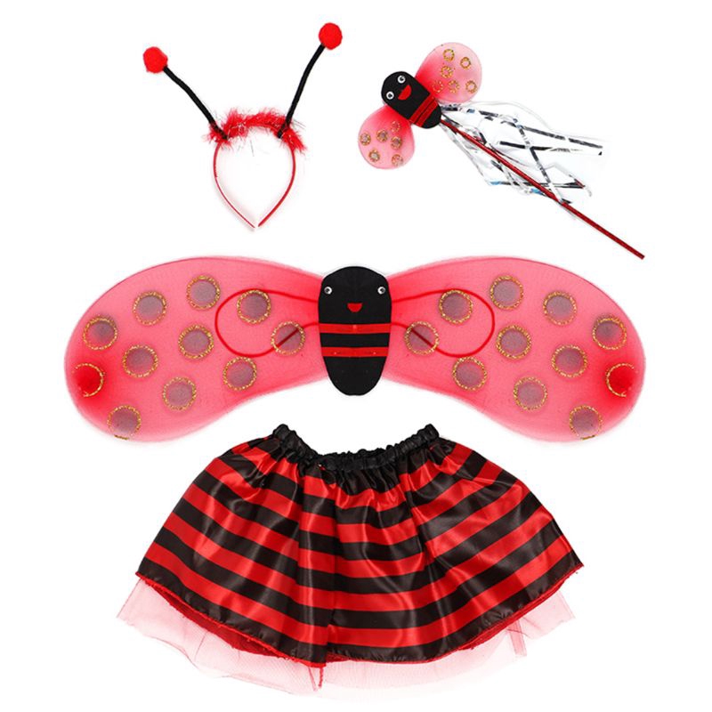Set trang phục hóa trang kiểu côn trùng đáng yêu xinh xắn dành cho bé trong đêm Halloween/hội tiệc
