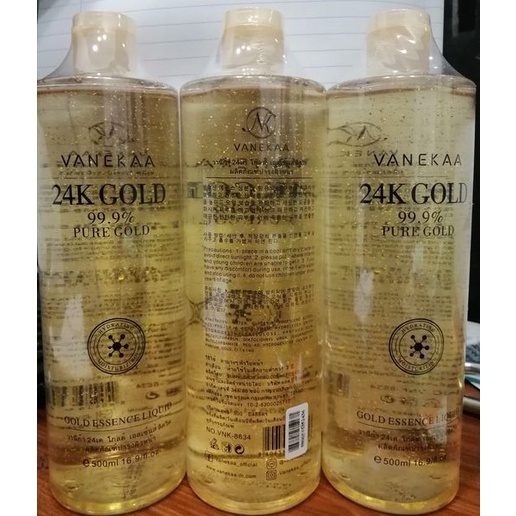 Serum Vàng Vanekaa 24K Gold Essence Liquid Thái Lan 500ml