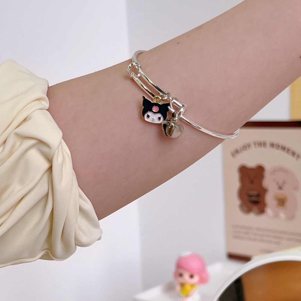 Vòng Tay Mặt Hình Thỏ Hoạt Hình Dễ Thương Cho Bạn Bè