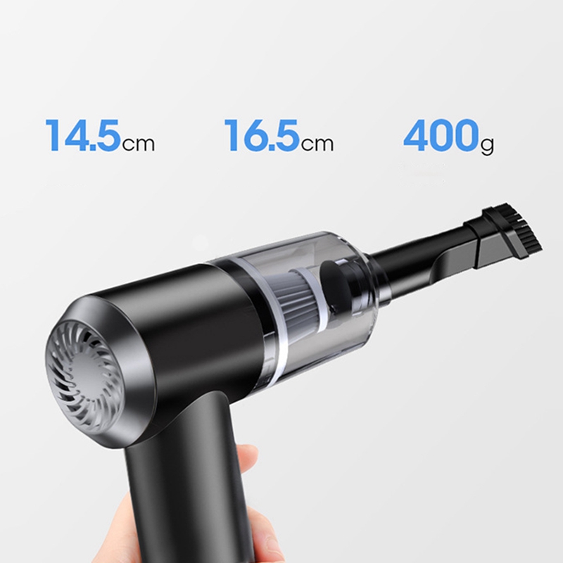 Máy Hút Bụi Không Dây 16.5x14.5x4cm Cho Xe Hơi | BigBuy360 - bigbuy360.vn