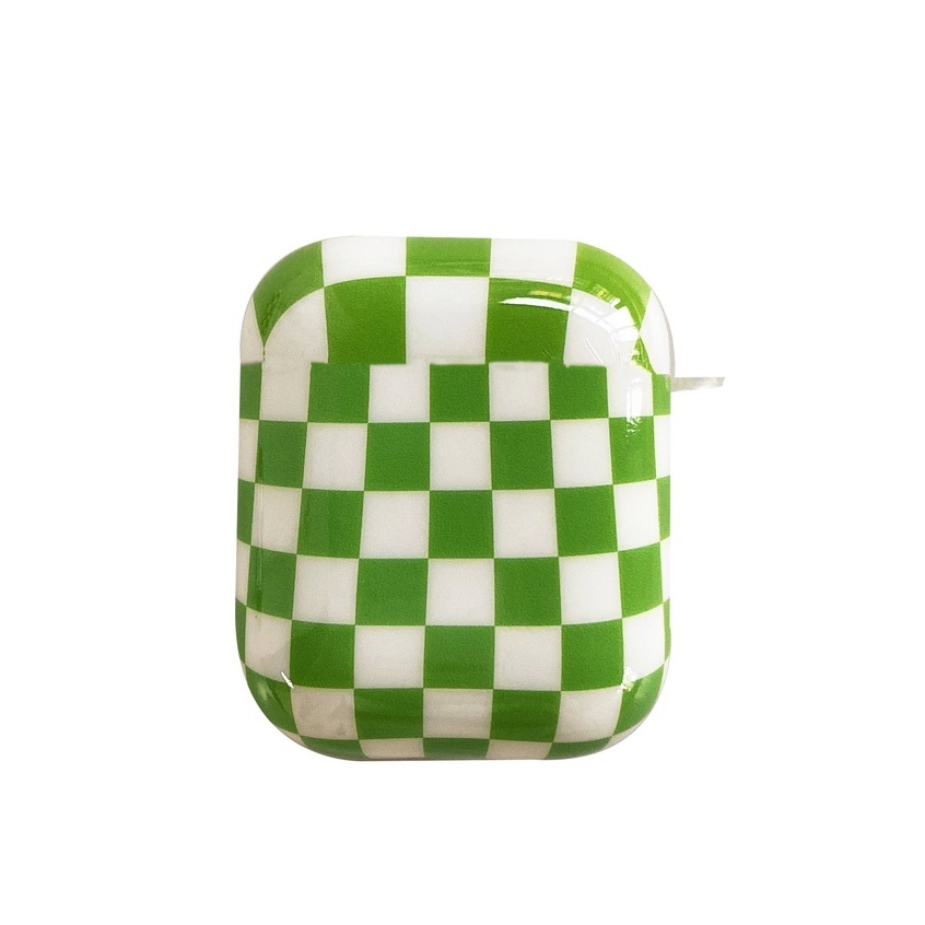 Vỏ Bảo Vệ Hộp Sạc Tai Nghe compatible AirPods3 compatible AirPods3 Pro 2Gen Màu Đen/Xanh Lá