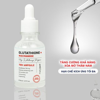Serum Huyết Thanh 7 Day Whitening Program Glutathione 700 V-ample Serum 7day