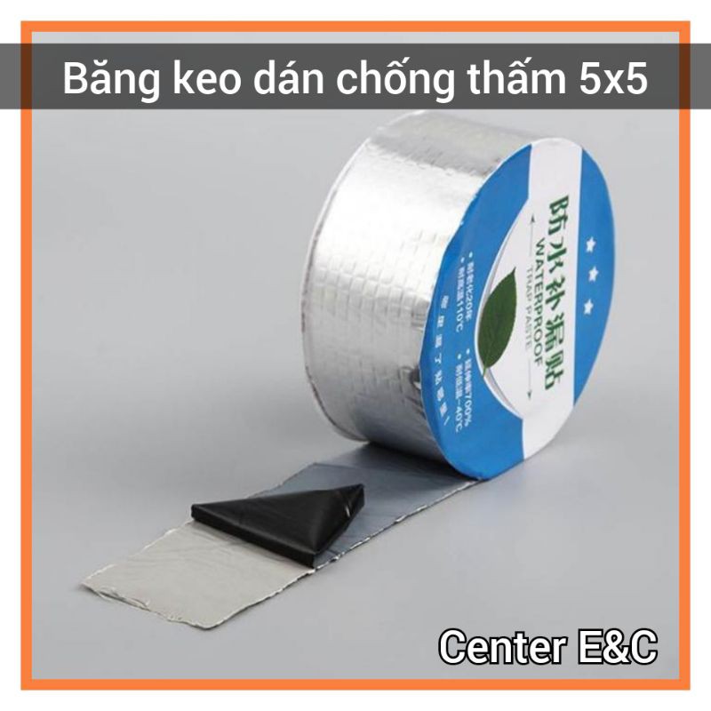 [Khổ 5cm] Băng Keo Siêu Dính Chống Dột Đa Năng , Băng Dính Chống Thấm Hà Nội - Shop CEC