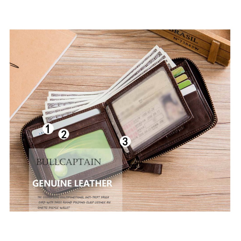 Ví nam da bò cao cấp phong cách mới