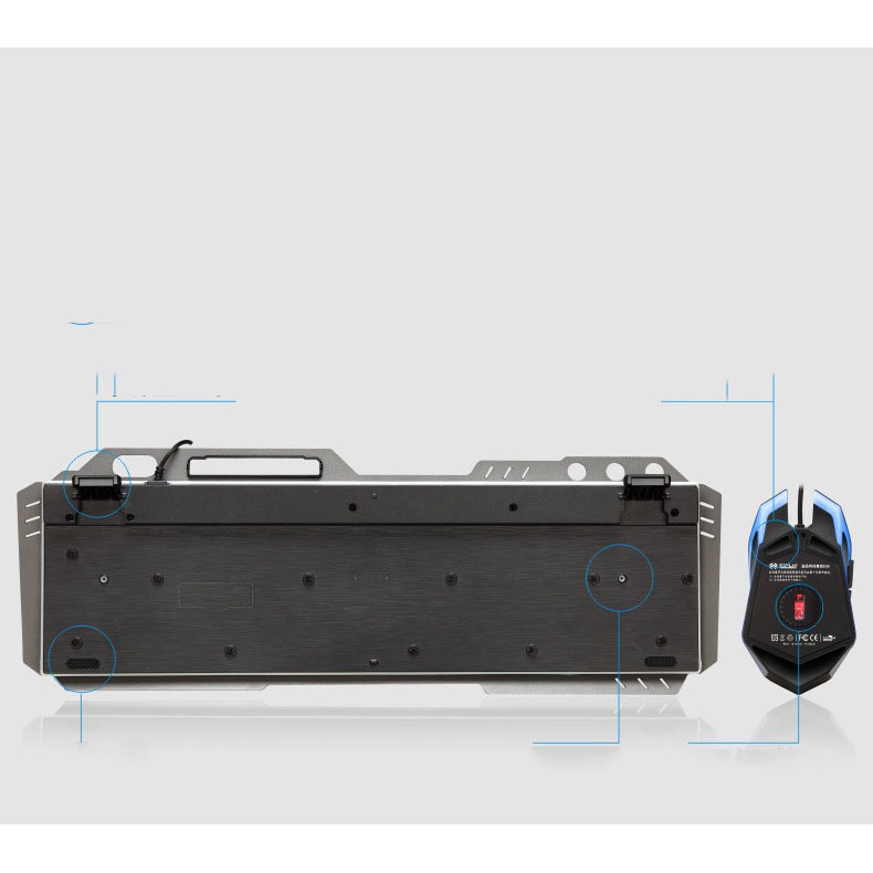 BỘ PHÍM CHUỘT GAMING CAO CẤP E88 LED PRO FULLBOX CỰC BỀN & GÕ CỰC ÊM | BigBuy360 - bigbuy360.vn