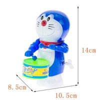 [VẶN CÓT] Đồ Chơi Kitti, Doraemon, Pikachu Đánh Trống Lắc Lư Dễ Thương Cho Bé SHOP MẸ BÚN