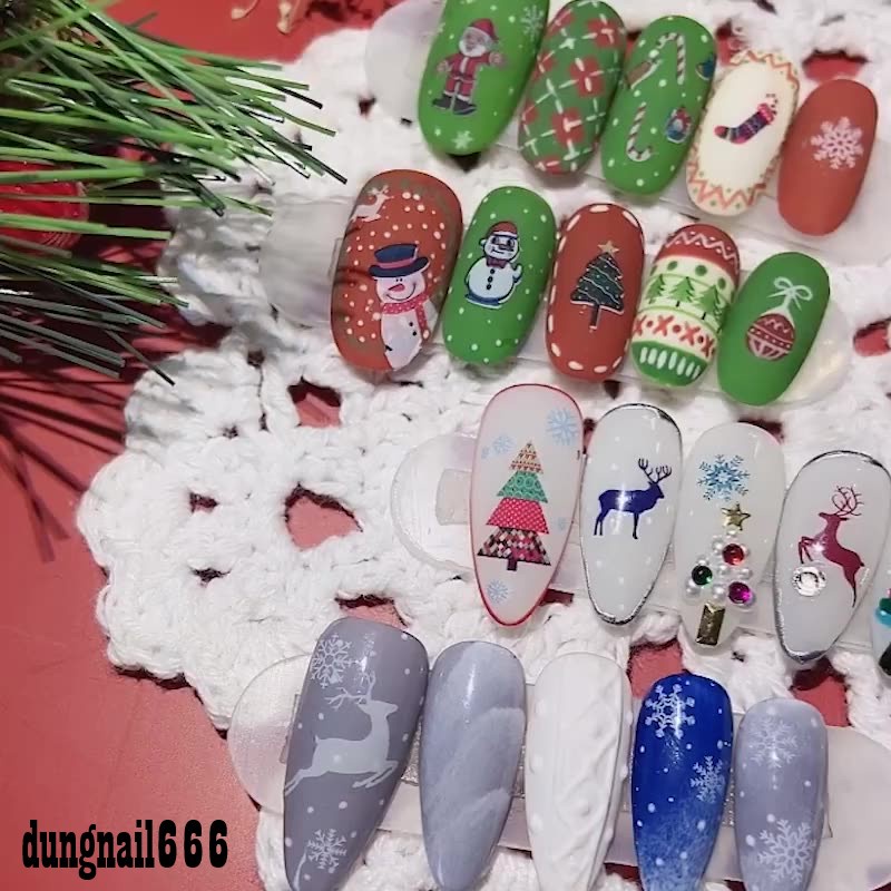 Sticker giáng sinh,noel nhiều mẫu