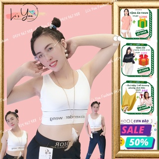 Áo Bra thể thao chất liệu thun tăm Quảng Châu mẫu mới Hót Hít
