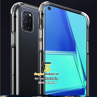 Ốp lưng OPPO A52, A92 silicon dẻo trong suốt chống sốc