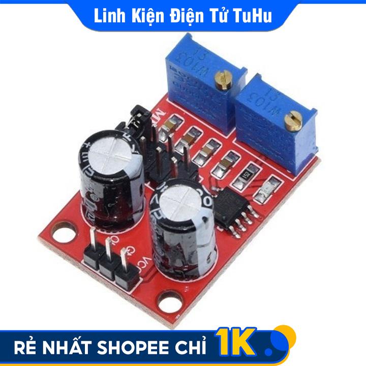 Mạch Tạo Tín Hiệu Sóng Điều Chỉnh Tần Số Xung NE555
