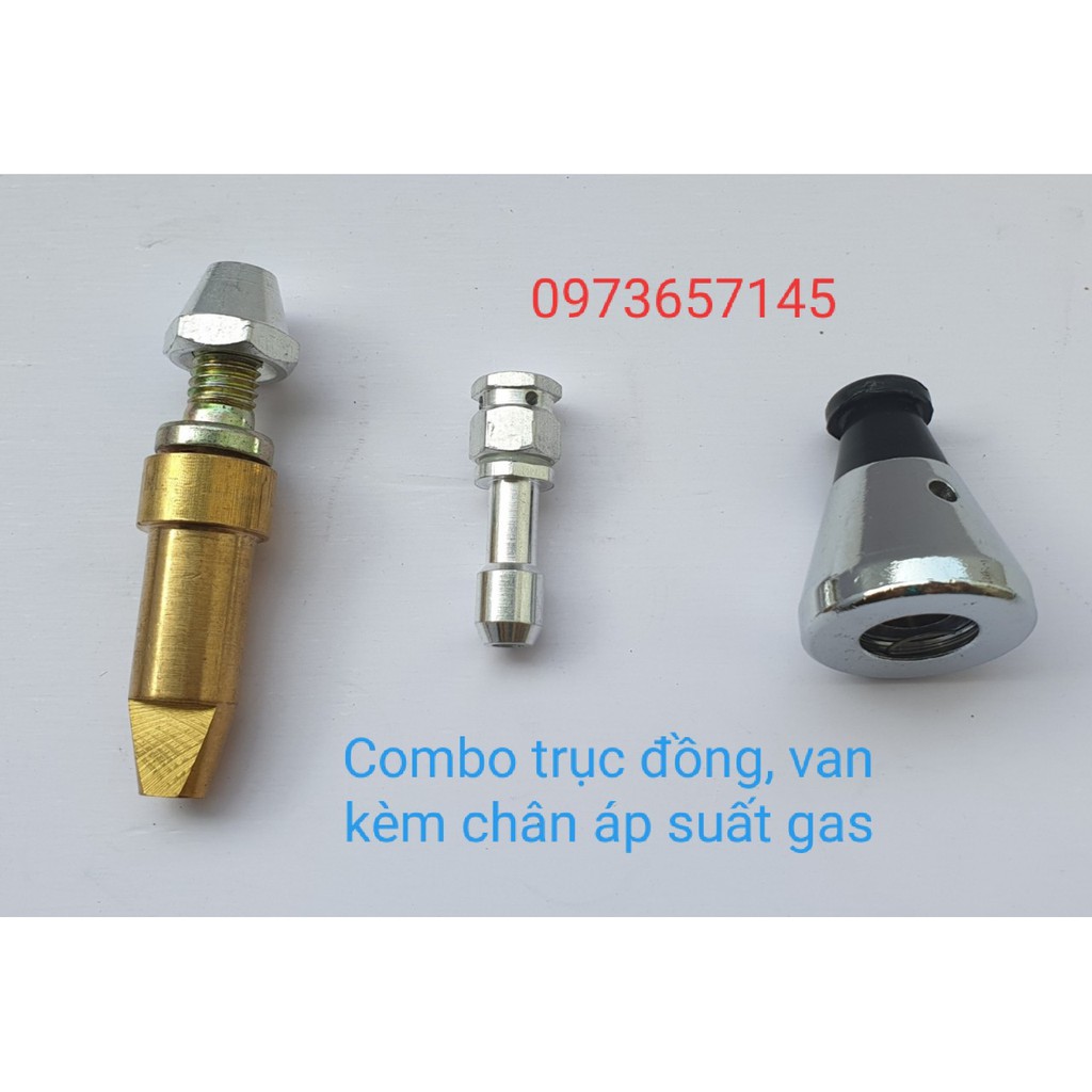 combo van chính+chân van+trục đồng nồi áp suất - phụ kiện máy xay giá rẻ