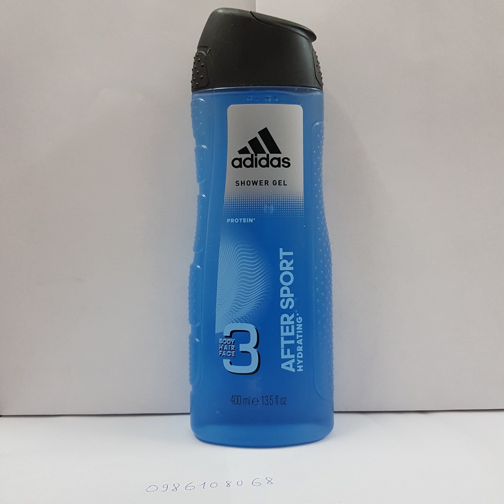 DẦU GỘI SỮA TẮM SỮA RỬA MẶT 3 IN 1 ADIDAS 400ML