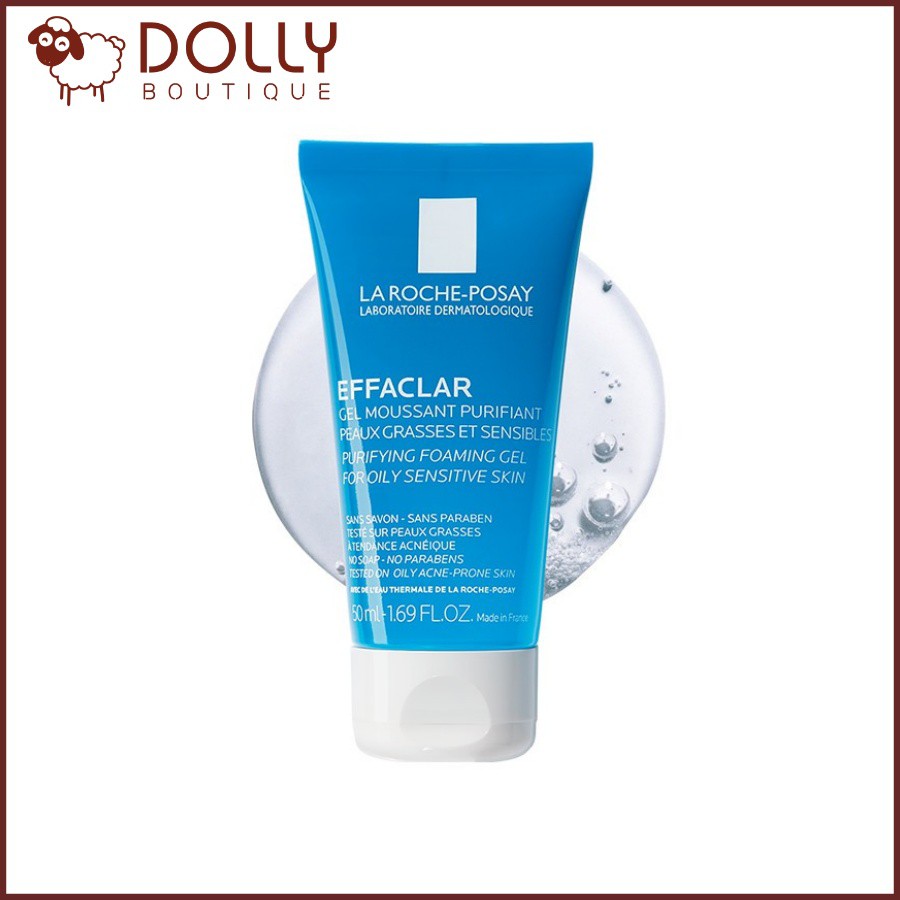 Gel Rửa Mặt Tạo Bọt La Roche - Posay Effaclar Purifying Foaming Gel 50ML/200ML/500ml