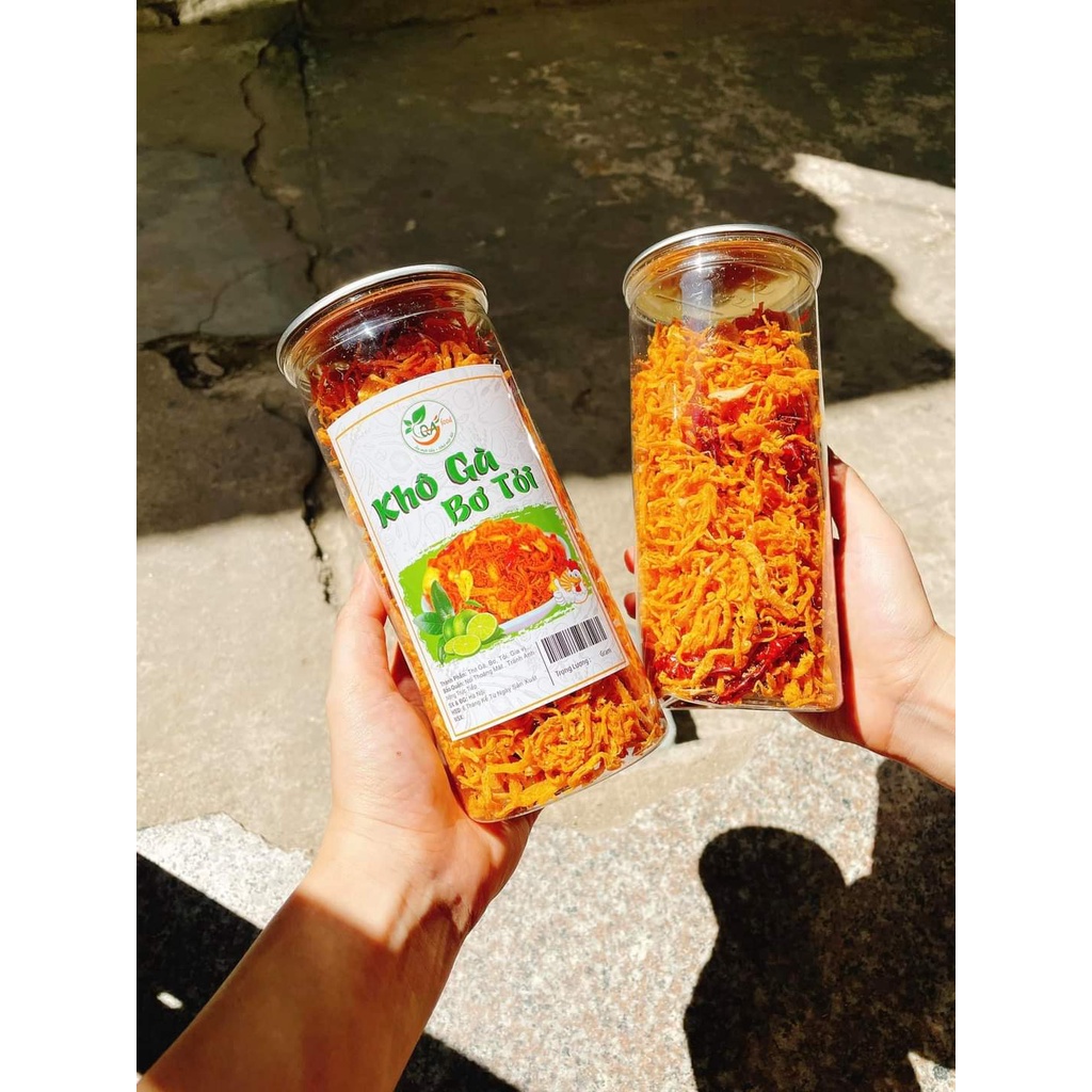 Khô gà lá chanh hộp 300g siêu ngon - Ăn là mê ngay | BigBuy360 - bigbuy360.vn