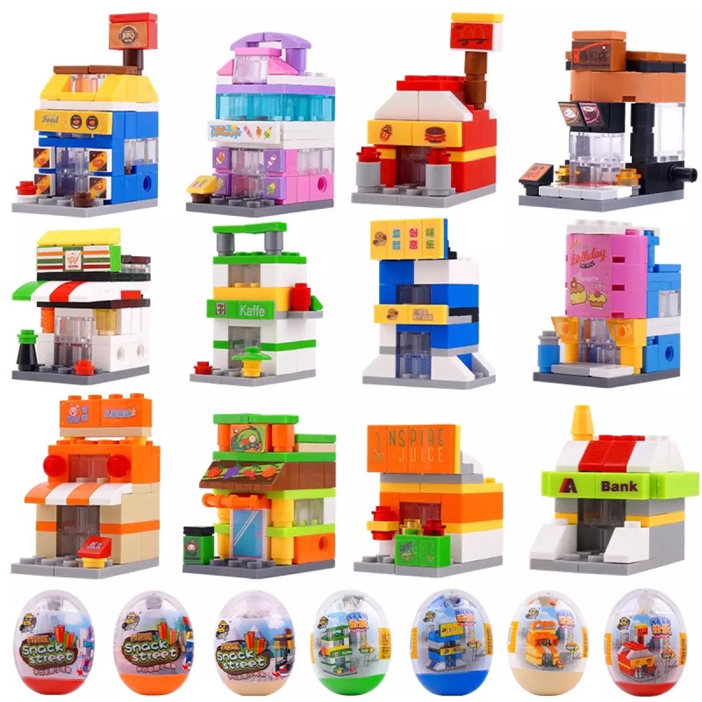 BỘ LEGO LẮP RÁP TRONG QUẢ TRỨNG