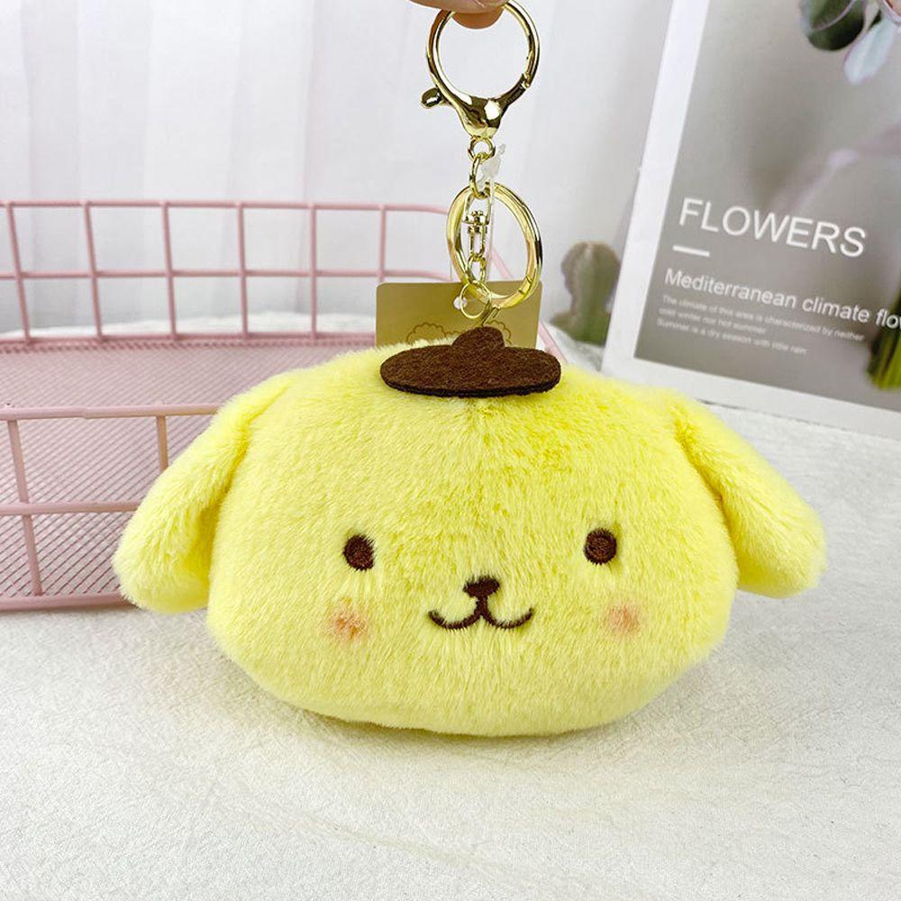 Mocho Túi Đựng Tiền Xu Son Môi Kuromi Hình Thú Nhồi Bông Dễ Thương Có Móc Khóa