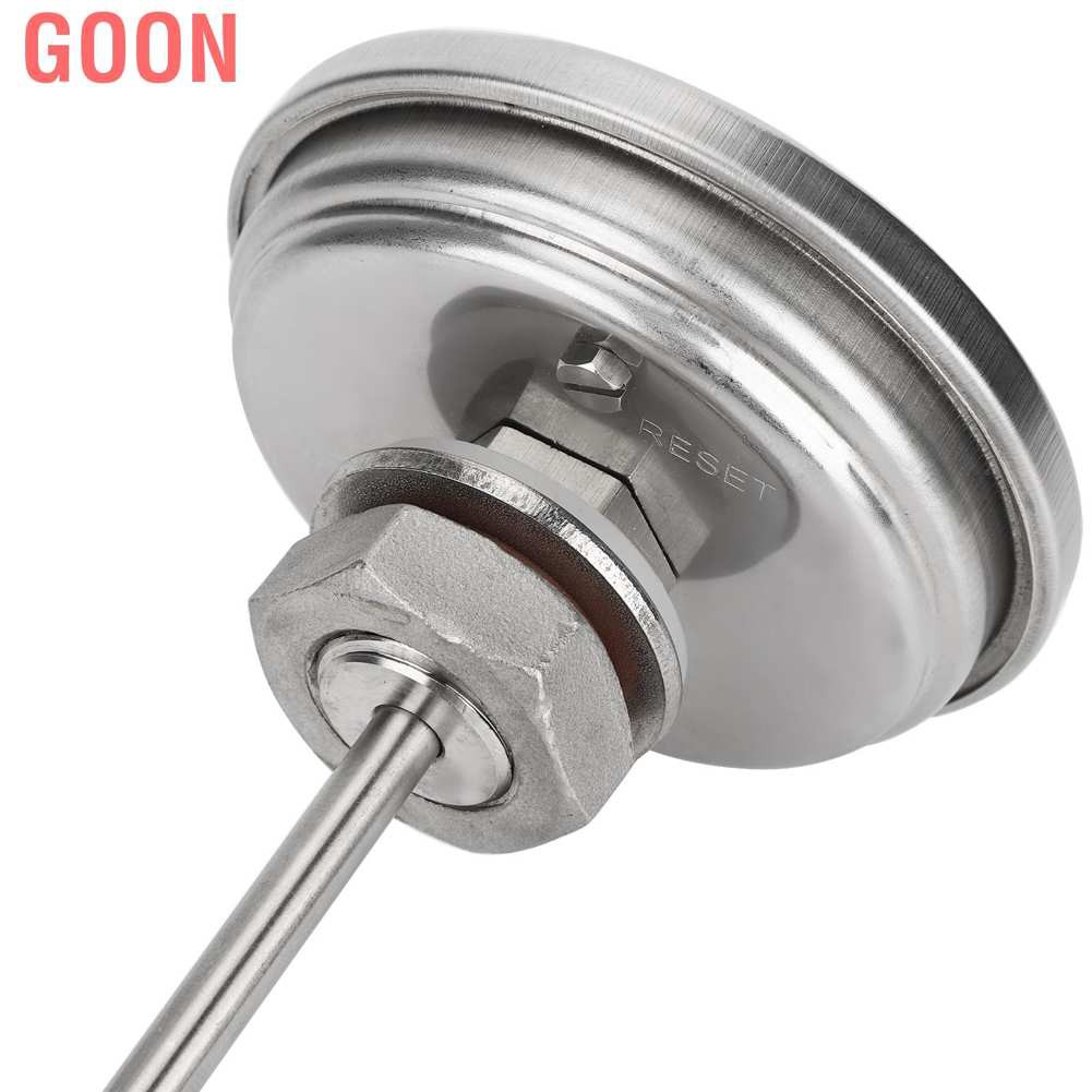 Đồng Hồ Đo Nhiệt Độ Bằng Thép Không Gỉ Goon - 10-100 Csius 1 / 2 Npt