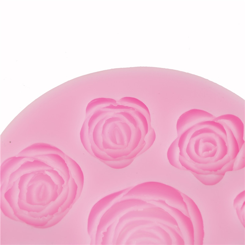 1 Khuôn silicone Tạo Hình Bông Hoa Trang Trí