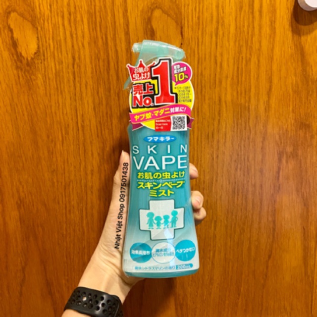 Xịt Chống Muỗi Skin Vape Nhật Bản