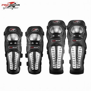 Giáp bảo hộ khủy tay và đầu gối Probiker/ProX Inox - Bộ 4 món