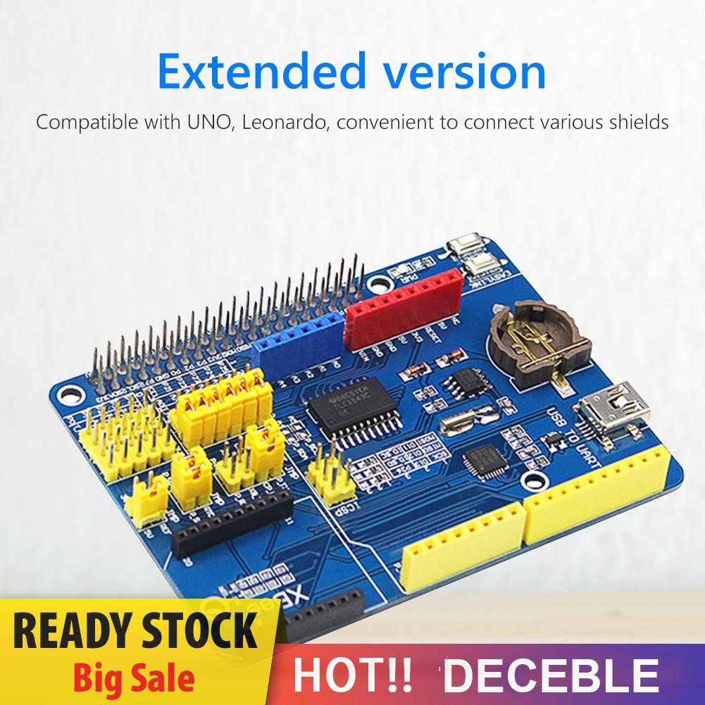 deceble Raspberry Pi 4B Expansion Board Supports XBee Modules for Computer Python