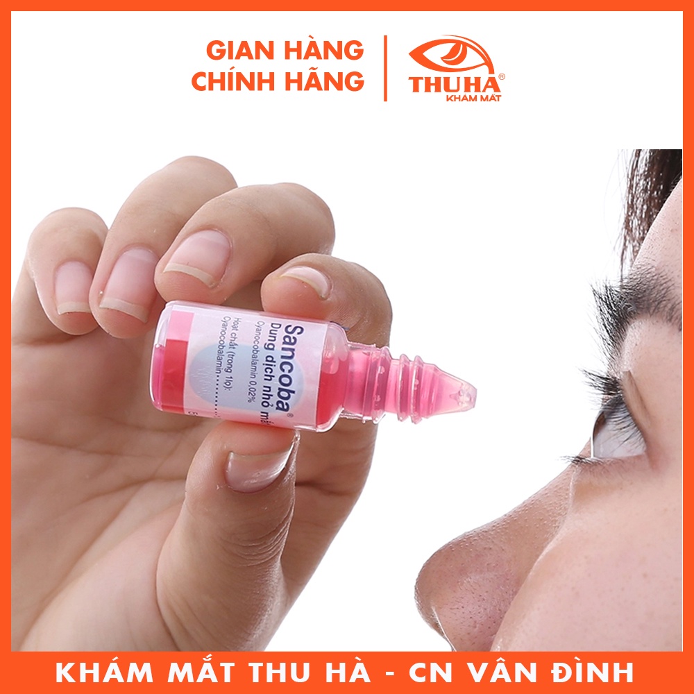 Dung dịch nhỏ mắt SANCOBA - Nhật Bản