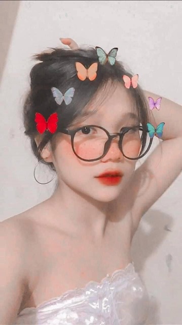 Kính ngố tròn basic mắt mèo Tata vivo giả cận hottrend thời trang nam nữ | BigBuy360 - bigbuy360.vn