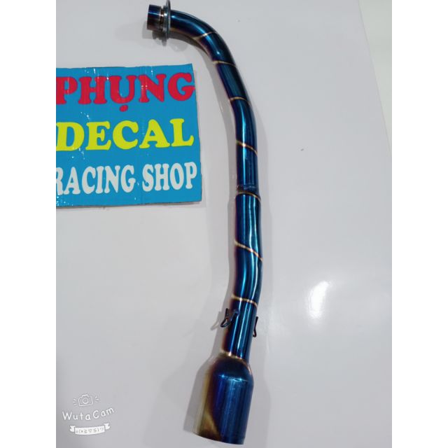 Cổ pô Titan gắn cho các dòng xe , wave, rim, cud,50cc