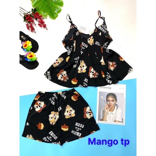 Bộ đồ đùi lụa dây mango
