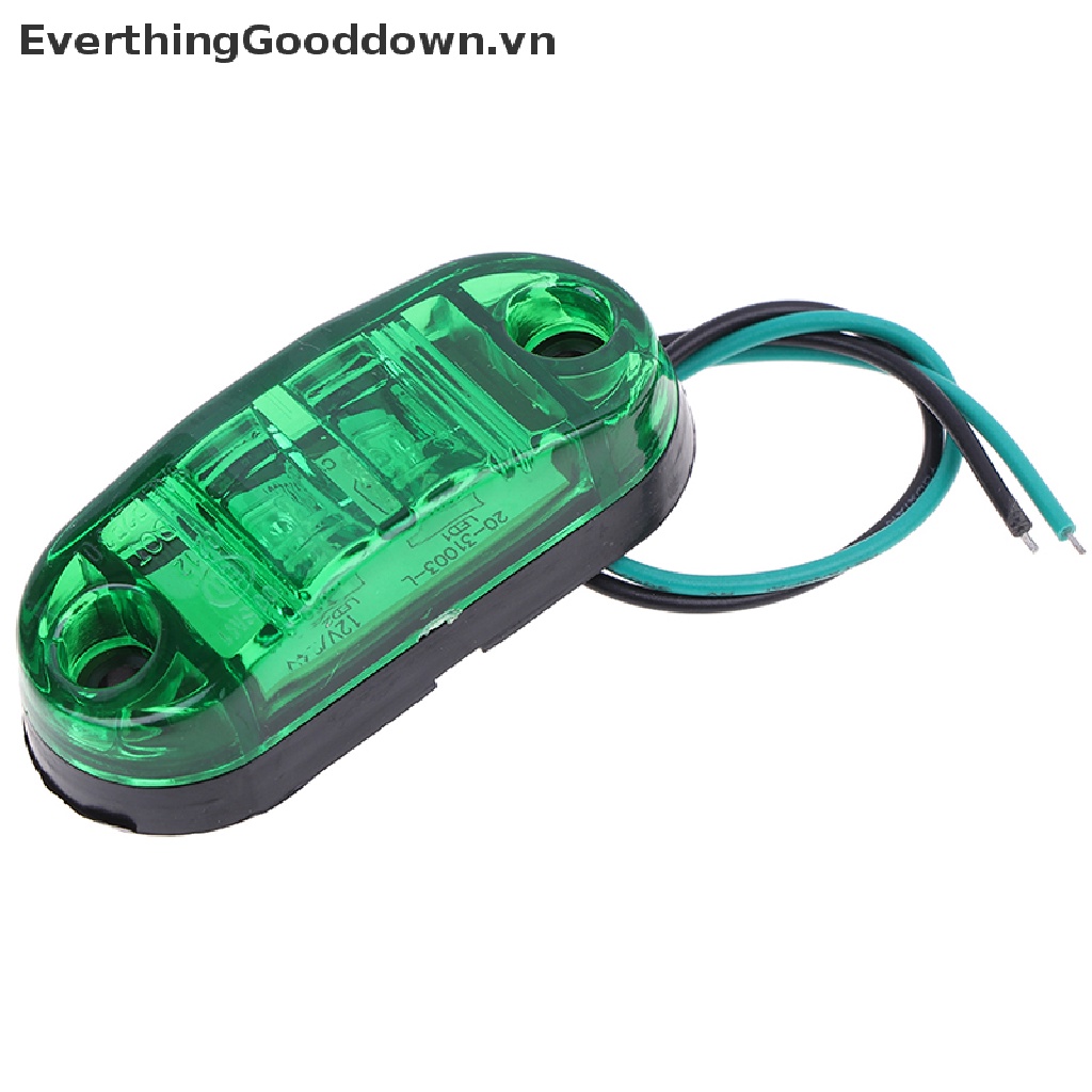 1 Đèn Led 2 Bóng Gắn Hông Xe Tải / Xe Moóc