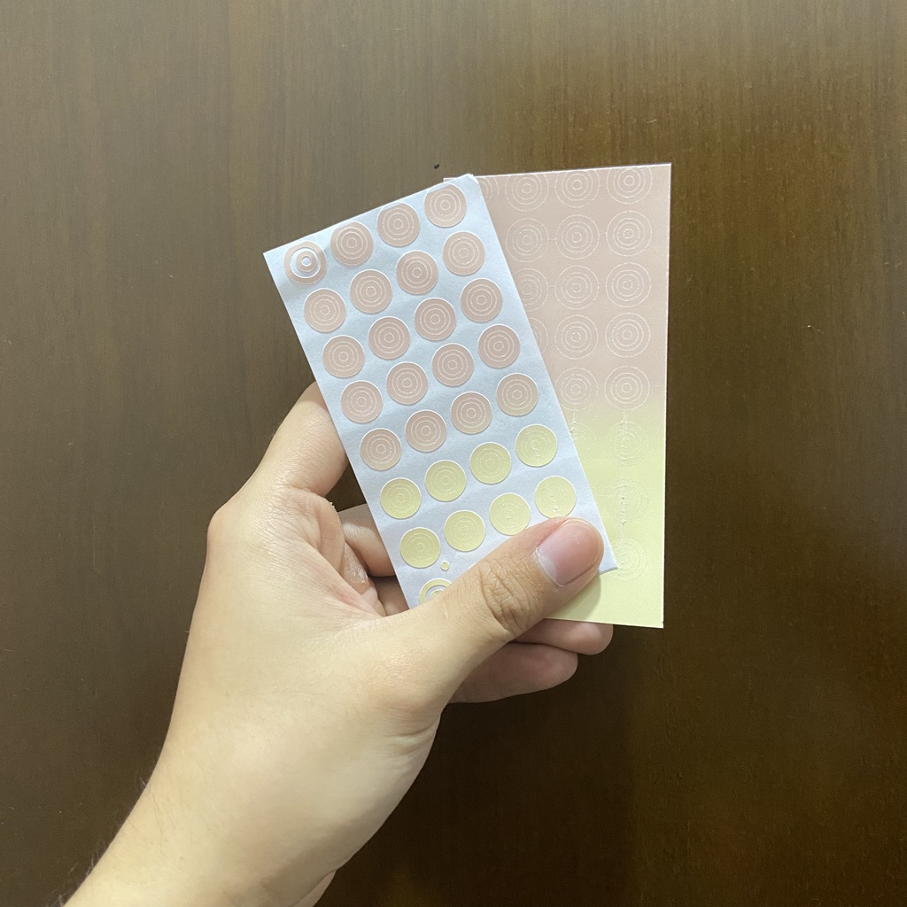 Hình dán VÒNG TRÒN trang trí sổ tay, bullet journal, toploader, polaroid,..