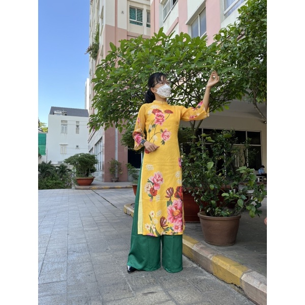 Quần mặc áo dài may sẵn - form đẹp - lụa tây thi | BigBuy360 - bigbuy360.vn