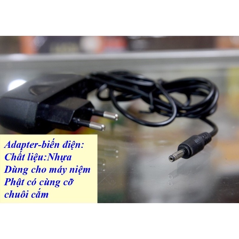 adapter-biến điện dùng cho máy niệm Phật