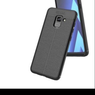 Ốp lưng dẻo giả da auto focus samsung a8 2018