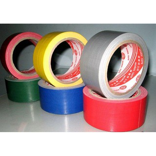 BĂNG KEO VẢI XÉ BAO DÍNH ĐỦ MÀU WORD TAPE ( Giá cả cây)