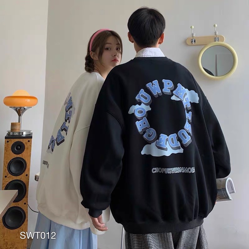 SWT012 - ÁO SWEATER IN CHOUWPMTIEUDF | BigBuy360 - bigbuy360.vn