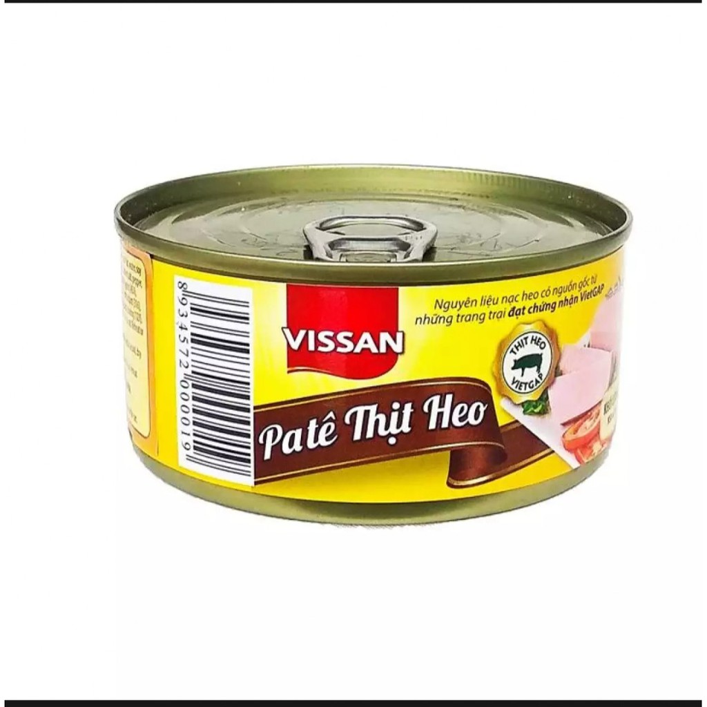 Combo 4 hộp Pate Thịt Heo VISSAN (4 Hộp x 170g) | BigBuy360 - bigbuy360.vn