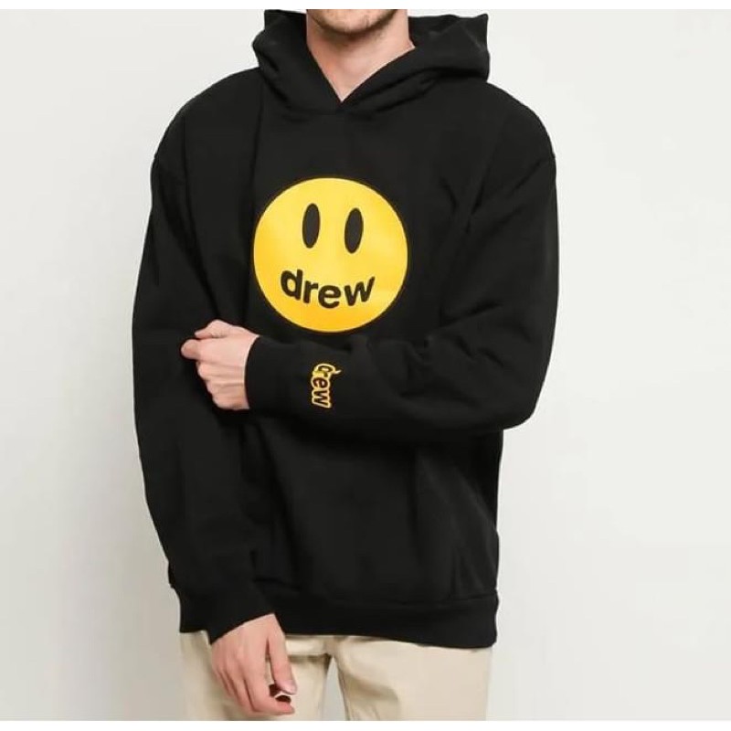 Áo hoodie nỉ mặt cười Drew nam nữ unisex siêu cấp có clip