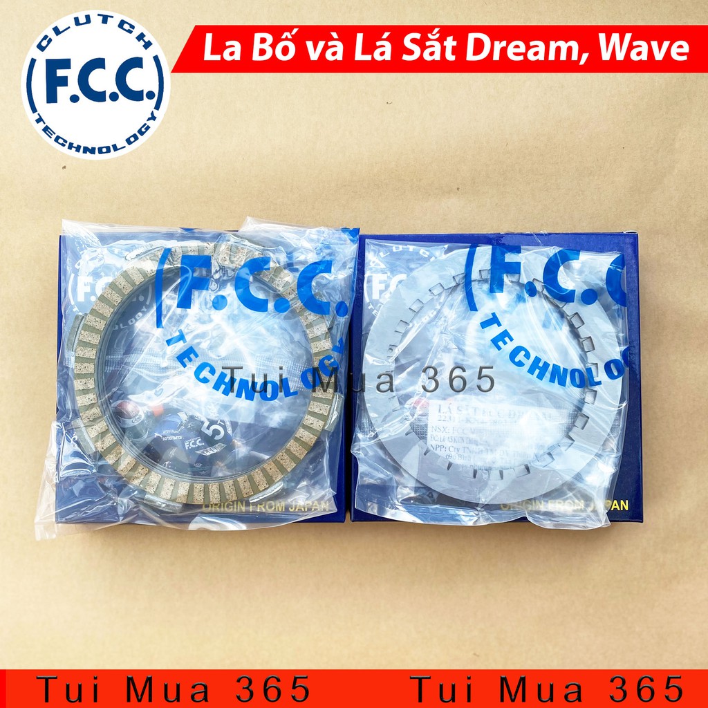 Full bộ Lá bố nồi và Lá sắt zin FCC Dream, Wave