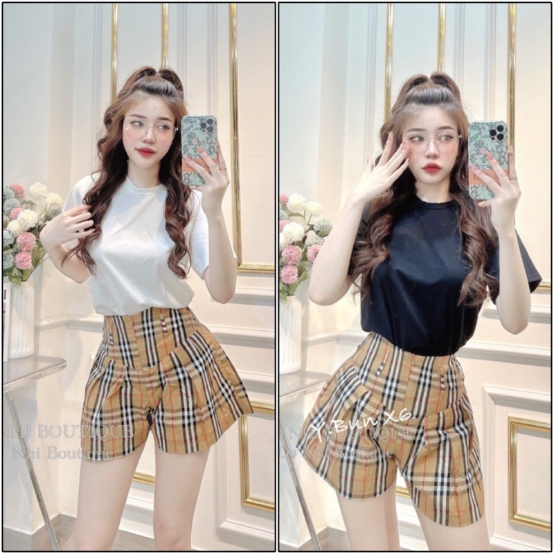 Set Bbr đơn giản mới nhất - Set quần áo nữ mặc ở nhà đi chơi cực đẹp