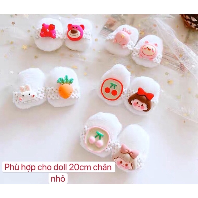 Dép cho doll (hàng sẵn)