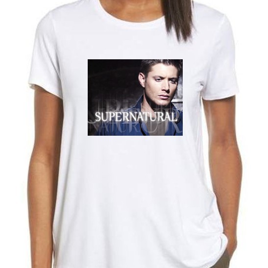 Áo thun in hình Supernatural    Dean Winchester Jensen Ackles mẫu mới nhất