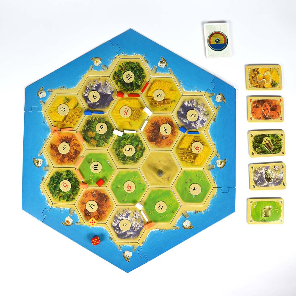 Trò chơi Board Game Catan  English 5th Edition