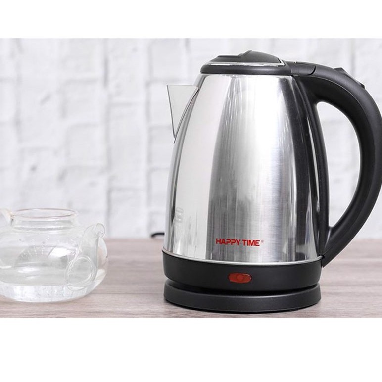 Ấm siêu tốc inox Happy Time HTD1081, bảo hành 12 tháng