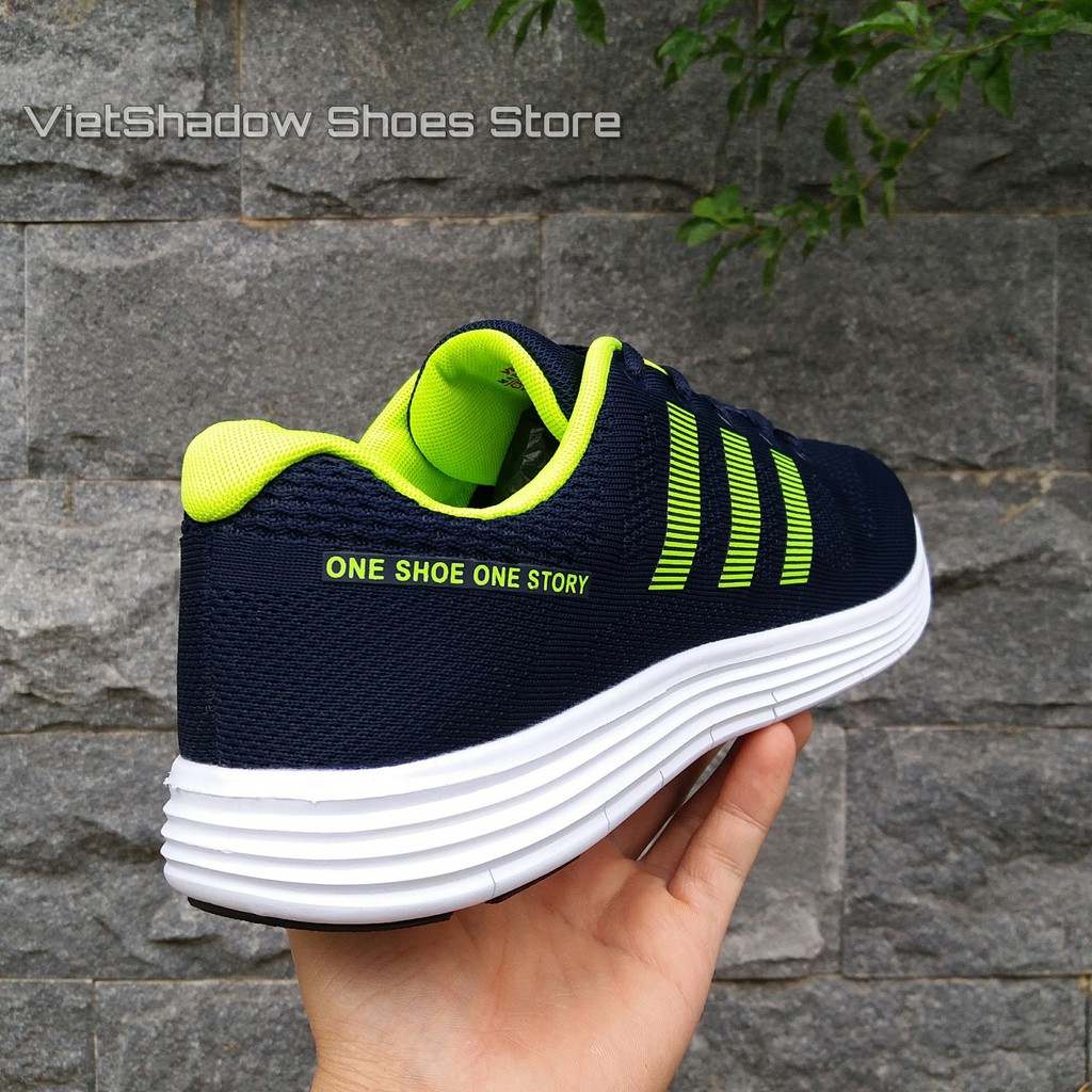 Giày thể thao nam | Sneaker nam thương hiệu Venbu màu xanh - Mã SP: 25-xanh