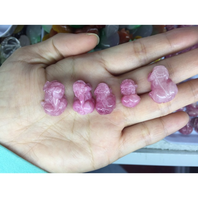 Combo nhẫn và mặt tỳ hưu ruby