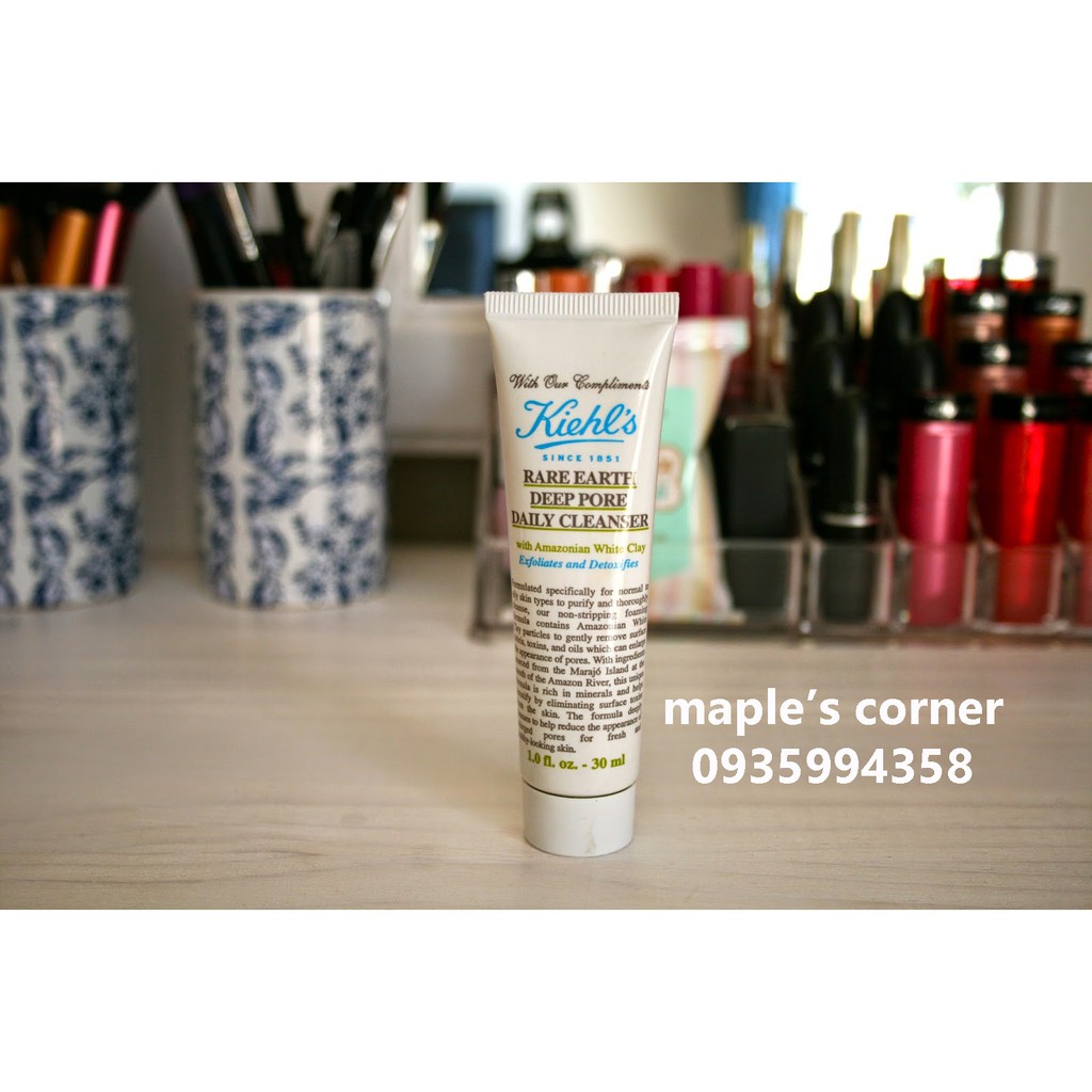 Sữa Rửa Mặt đất sét Kiehl's Rare Earth Deep Pore Daily Cleanser 30ml