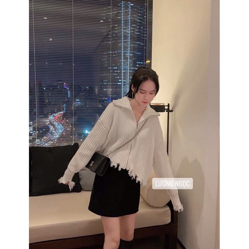 Chan váy vải nhung chữ A trẻ trung | BigBuy360 - bigbuy360.vn
