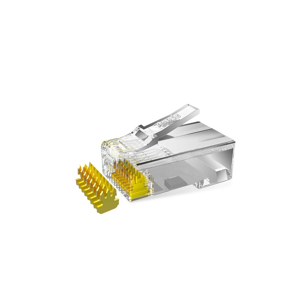 Đầu Bấm Mạng RJ45 Tenda TEH60510 CAT6 (Hộp 100 cái )